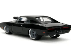 1970 Dodge Charger R/T Black "Fast X" (2023) Movie "Fast & Furious" Series 1/24 Diecast Model Car by Jada