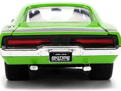 1970 Dodge Charger R/T Bright Green with Black Tail Stripe 