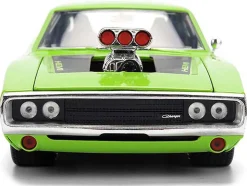 1970 Dodge Charger R/T Bright Green with Black Tail Stripe 