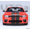 Dodge Charger Scat Pack Widebody Torred with Carbon Stripes 1/18 Model Car by Autoart