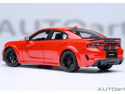 Dodge Charger Scat Pack Widebody Torred with Carbon Stripes 1/18 Model Car by Autoart