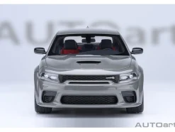 Dodge Charger Scat Pack Widebody Destroyer Gray 1/18 Model Car by Autoart
