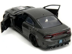 2021 Dodge Charger SRT Hellcat Gray Metallic Fast X 2023 Movie Fast & Furious Series 1/32 Diecast Model Car Jada 34473