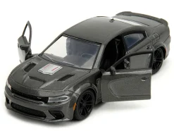 2021 Dodge Charger SRT Hellcat Gray Metallic Fast X 2023 Movie Fast & Furious Series 1/32 Diecast Model Car Jada 34473