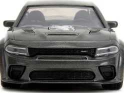 2021 Dodge Charger SRT Hellcat Gray Metallic Fast X 2023 Movie Fast & Furious Series 1/32 Diecast Model Car Jada 34473