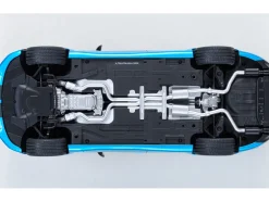 Dodge Charger SRT Hellcat Redeye B5 Blue Metallic with Carbon Stripes 1/18 Model Car by Autoart