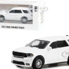2022 Dodge Durango Pursuit Police Car White Hot Pursuit Hobby Exclusive Series 1/64 Diecast Model Car Greenlight GL43003L
