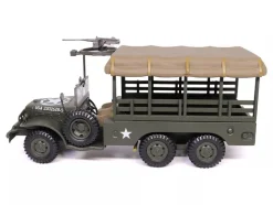 Dodge WC63 Weapons Carrier with Canvas Top Olive Drab 