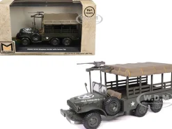Dodge WC63 Weapons Carrier with Canvas Top Olive Drab 