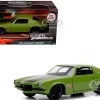 Dom's 1973 Chevrolet Camaro F-Bomb Green Fast & Furious Movie 1/32 Diecast Model Car Jada 99521