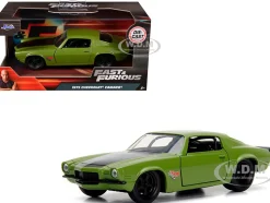 Dom's 1973 Chevrolet Camaro F-Bomb Green Fast & Furious Movie 1/32 Diecast Model Car Jada 99521