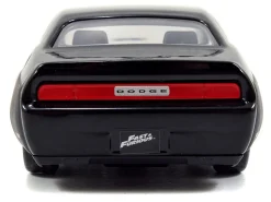 Dom's Dodge Challenger SRT8 Black Fast & Furious Movie 1/32 Diecast Model Car Jada 97384