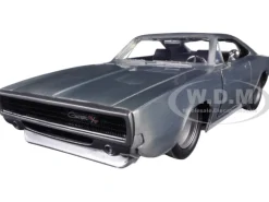 Dom's 1970 Dodge Charger R/T Bare Metal "Fast & Furious 7" Movie 1/24 Diecast Model Car Jada 97336