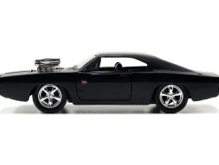 Dom's Dodge Charger R/T Matt Black Fast & Furious Movie 1/32 Diecast Model Car Jada 97214