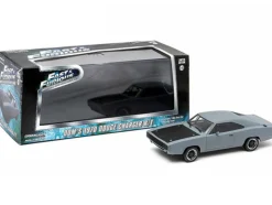Dom's 1970 Dodge Charger R/T Primered Grey "Fast and Furious" Movie (2009) 1/43 Diecast Car Model Greenlight 86217