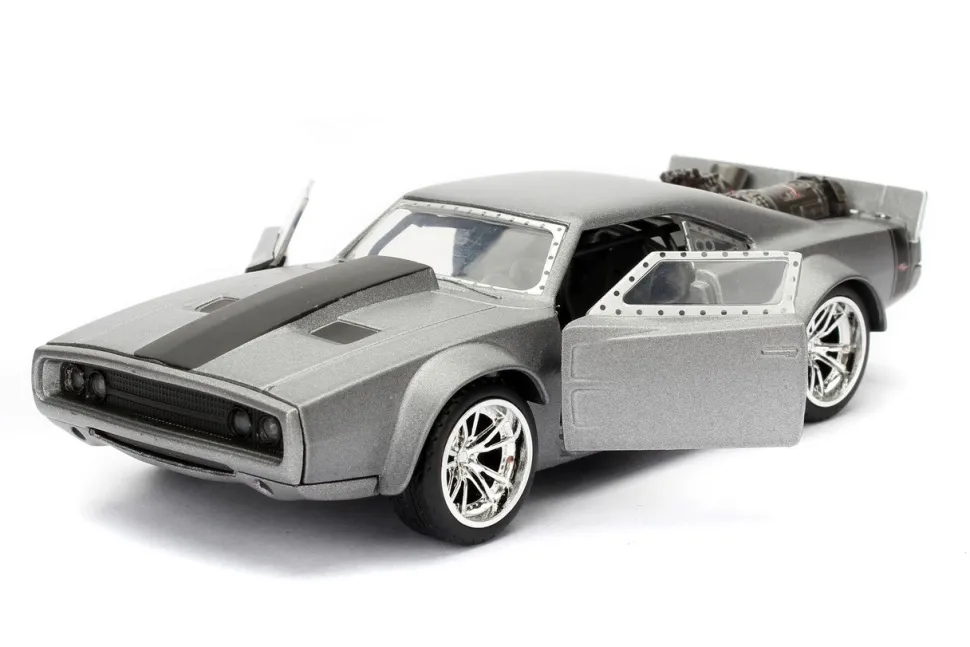 Dom's Ice Charger Fast & Furious F8 "The Fate of the Furious" Movie 1/32 Diecast Model Car Jada 98299
