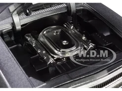 Dom's Plymouth Road Runner Metallic Gray Black Hood Stripe Fast & Furious Movie 1/24 Diecast Model Car Jada 30745