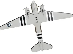 Douglas C 47 Skytrain Transport Aircraft Stoy Hora 440th Troop Carrier Group DDay 1945 United States Army Air Forces 1/144 Diecast Model Airplane Postage Stamp PS5558-2
