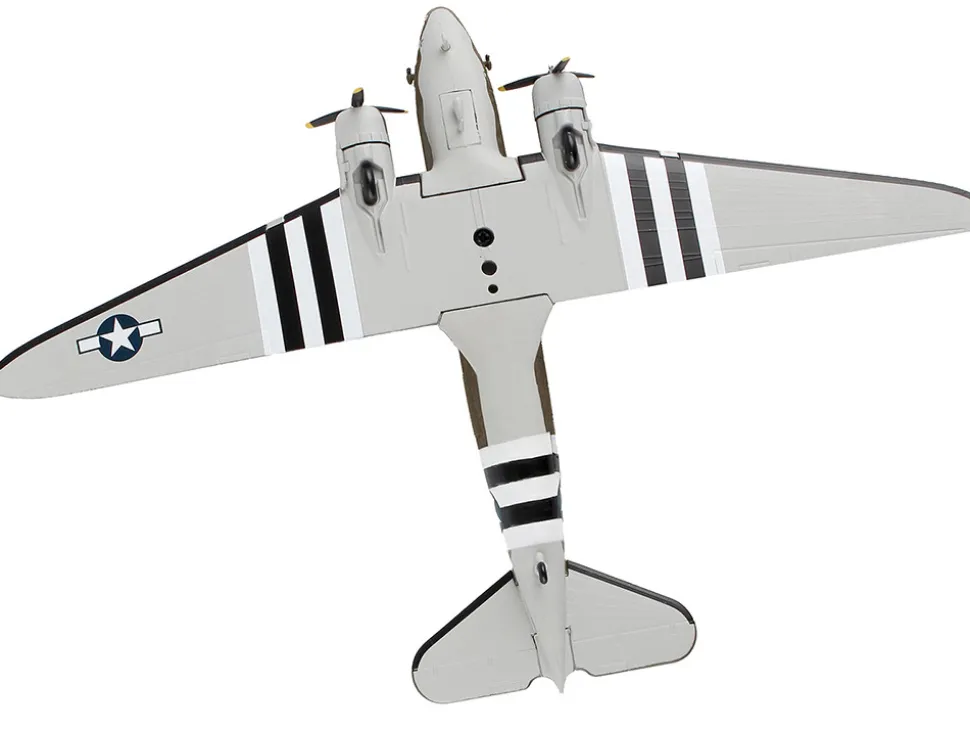 Douglas C 47 Skytrain Transport Aircraft Stoy Hora 440th Troop Carrier Group DDay 1945 United States Army Air Forces 1/144 Diecast Model Airplane Postage Stamp PS5558-2