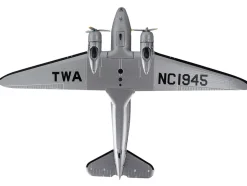 Douglas DC 3 Passenger Aircraft Trans World Airlines Victory is in the Air 1/144 Diecast Model Airplane Postage Stamp PS5559-4