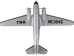 Douglas DC 3 Passenger Aircraft Trans World Airlines Victory is in the Air 1/144 Diecast Model Airplane Postage Stamp PS5559-4