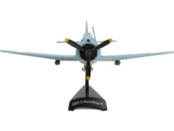 Douglas SBD 3 Dauntless Aircraft 4 1S 13 United States Navy 1/87 Diecast Model Airplane Postage Stamp PS5563-1