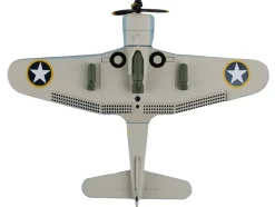 Douglas SBD 3 Dauntless Aircraft 4 1S 13 United States Navy 1/87 Diecast Model Airplane Postage Stamp PS5563-1