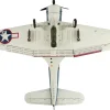 Douglas SBD-5 Dauntless Bomber Aircraft "VB-16, USS Lexington" (1943) United States Navy "Premium Collection" 1/32 Diecast Model by Hobby Master