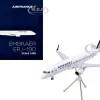 Embraer ERJ-190 Commercial Aircraft "Air France Hop" (F-HBLN) White with Striped Tail "Gemini 200" Series 1/200 Diecast Model Airplane by GeminiJets