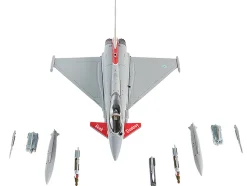Eurofighter Typhoon FGR4 EF-2000 Aircraft "No.41(R) Squadron, 100th Anniversary" (2016) British Royal Air Force 1/72 Diecast Model by JC Wings