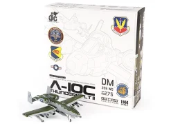 Fairchild Republic A 10C Thunderbolt II Attack Aircraft 355th Fighter Wing 354th Fighter Squadron Bulldogs 2020 United States Air Force 1/144 Diecast Model JC Wings JCW-144-A10-003