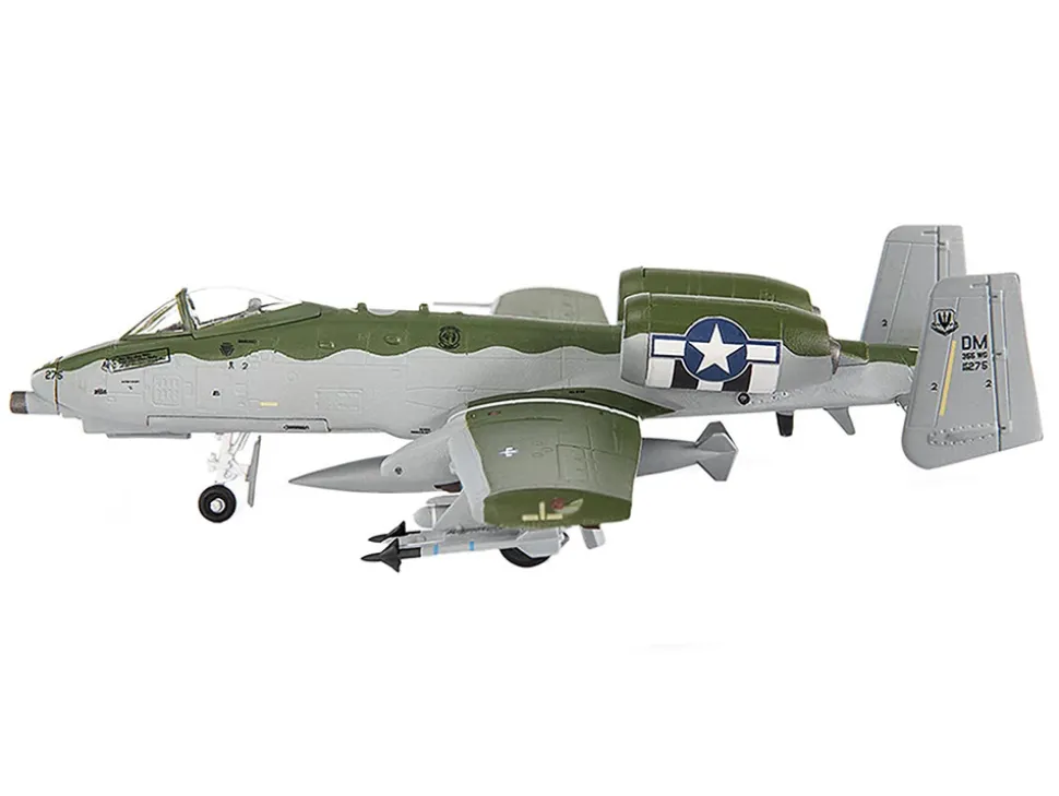 Fairchild Republic A 10C Thunderbolt II Attack Aircraft 355th Fighter Wing 354th Fighter Squadron Bulldogs 2020 United States Air Force 1/144 Diecast Model JC Wings JCW-144-A10-003