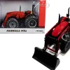 Farmall 115A Tractor L575 Loader Red Black Case IH Agriculture 1/16 Diecast Model ERTL TOMY 44254
