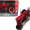 Farmall Super MD Narrow Front Tractor Red Blue Ribbon Reconditioned Case IH Agriculture Series 1/16 Diecast Model ERTL TOMY 44286