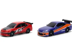 Fast & Furious Han's Garage Diorama with 2 Cars and Accessories 