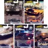 Fast & Furious 25th Anniversary 2026 5 piece Set Q Diecast Model Cars by Hot Wheels