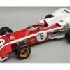 Ferrari 312 B2 #6 Clay Regazzoni Formula One F1 "South African GP" (1972) "Mythos Series" with Driver Figure and Display Case Limited Edition to 50 pieces Worldwide 1/18 Model Car by Tecnomodel