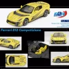 Ferrari 812 Competizione Matt Yellow with Graphics and Yellow Interior "Tailor Made" 1/64 Diecast Model Car by BBR