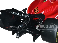 Ferrari F1-75 #55 Carlos Sainz Ferrari Racing Formula One F1 2022 Formula Racing Series 1/18 Diecast Model Car Bburago 16811CS