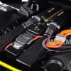 Ferrari FXX-K #44 Black Signature Series 1/18 Diecast Model Car Bburago 16907