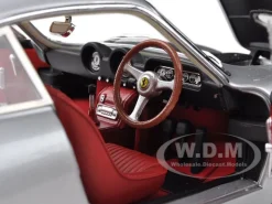 Ferrari 250 GT Berlinetta Lusso Silver Eric Clapton's Car Elite Edition 1/18 Diecast Car Model Hot Wheels T6254