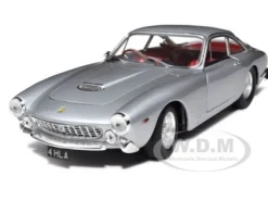 Ferrari 250 GT Berlinetta Lusso Silver Eric Clapton's Car Elite Edition 1/18 Diecast Car Model Hot Wheels T6254