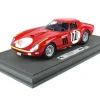Ferrari 250 GTO #170 Annie Soisbault de Montaigu - Nicole Roure "Tour de France Automobile" (1964) with DISPLAY CASE Limited Edition to 200 pieces Worldwide 1/18 Model Car by BBR