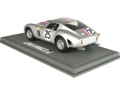 Ferrari 250 GTO #25 Elde Pierre Dumay Night Version 24 Hours of Le Mans 1963 with DISPLAY CASE Limited Edition to 72 pieces Worldwide 1/18 Model Car BBR BBR1857NIGHT
