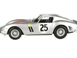 Ferrari 250 GTO #25 Elde Pierre Dumay Night Version 24 Hours of Le Mans 1963 with DISPLAY CASE Limited Edition to 72 pieces Worldwide 1/18 Model Car BBR BBR1857NIGHT