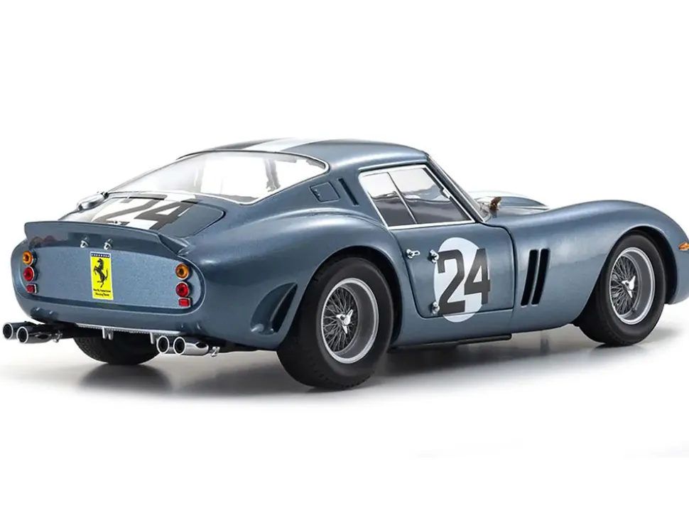 Ferrari 250 GTO #24 Phil Hill - Olivier Gendebien 2nd Place "Sebring 12 Hours" (1962) 1/18 Diecast Model Car by Kyosho