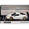 Ferrari 458 Italia GT3 White with Gold Wheels "Road64" Series 1/64 Diecast Model Car by Tarmac Works
