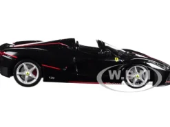 Ferrari LaFerrari F70 Aperta Black 1/24 Diecast Model Car Bburago 26022