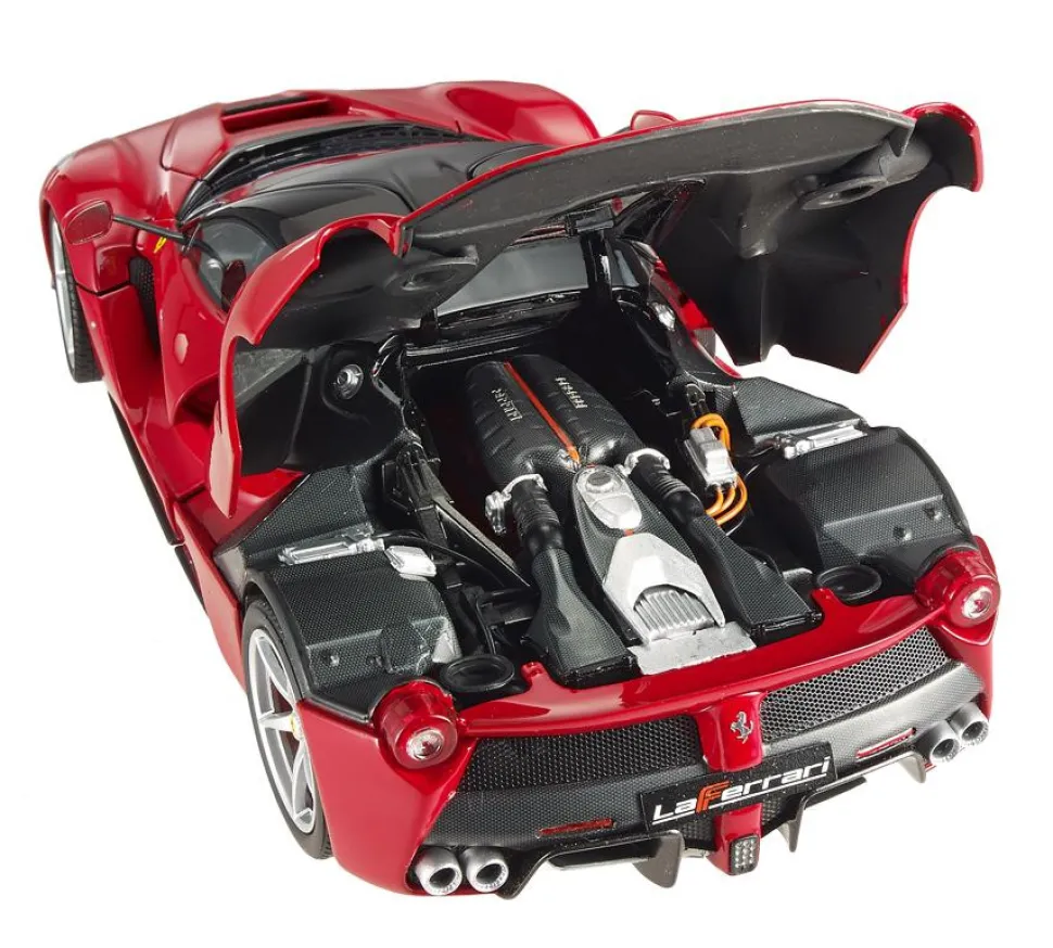 Ferrari Laferrari F70 Hybrid Elite Red 1/18 Diecast Car Model Hot Wheels BCT79