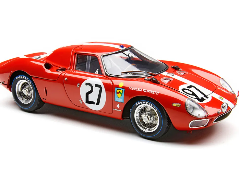 Ferrari 250 LM RHD (Right Hand Drive) #27 Dieter Spoerry - Armand Boller "24 Hours of Le Mans" (1965) Limited Edition to 1500 pieces Worldwide 1/18 Diecast Model Car by CMC